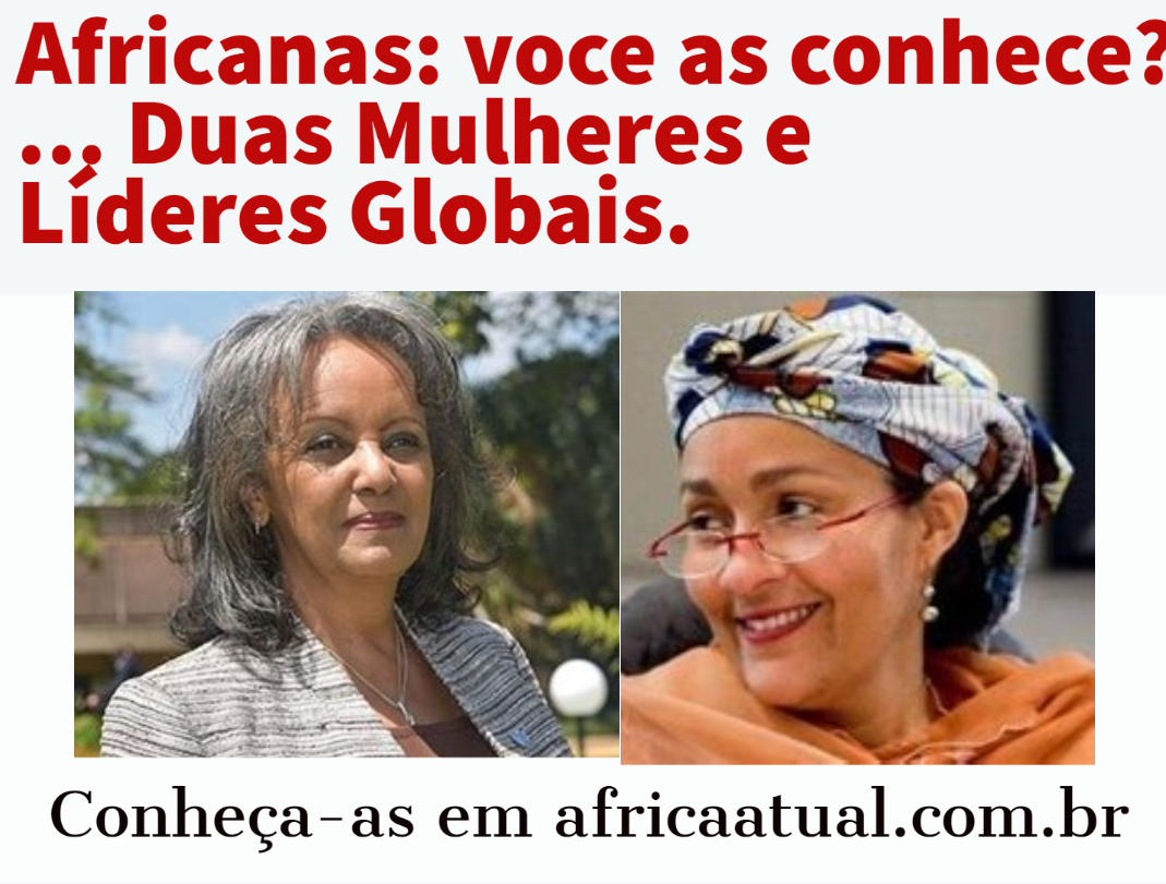 duas mulheres africanas e líderes