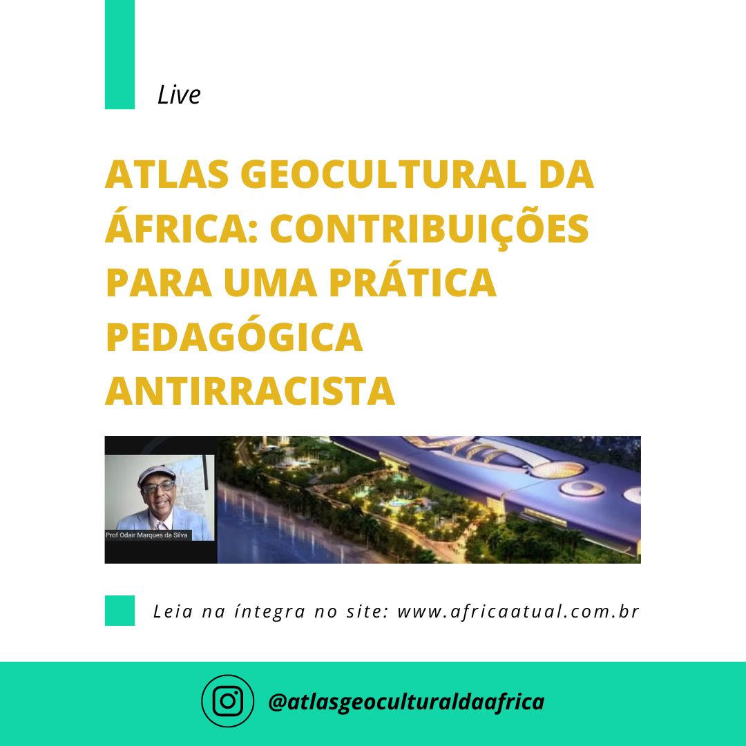 card ilustrativo com o título da live